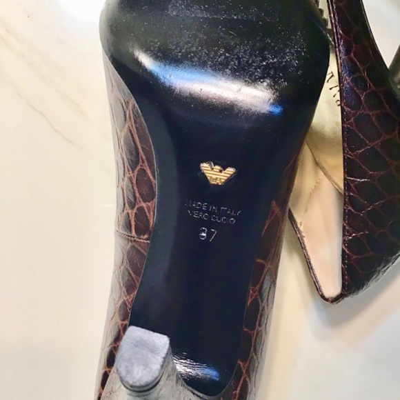Emporio Armani/authentic heels XEDA13 excellent condition - Picture 13 of 13